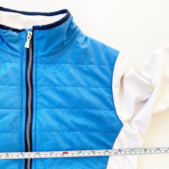 Peter Millar Womens Madeline Quilted Hybrid Jacket Size S Golf Double-Zip - Picture 11 of 14